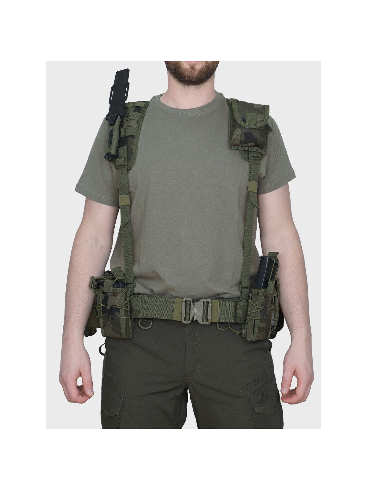DOMINATOR URBAN COMBAT Pasoszelki pas z szelkami Low Profil molle Wz.93