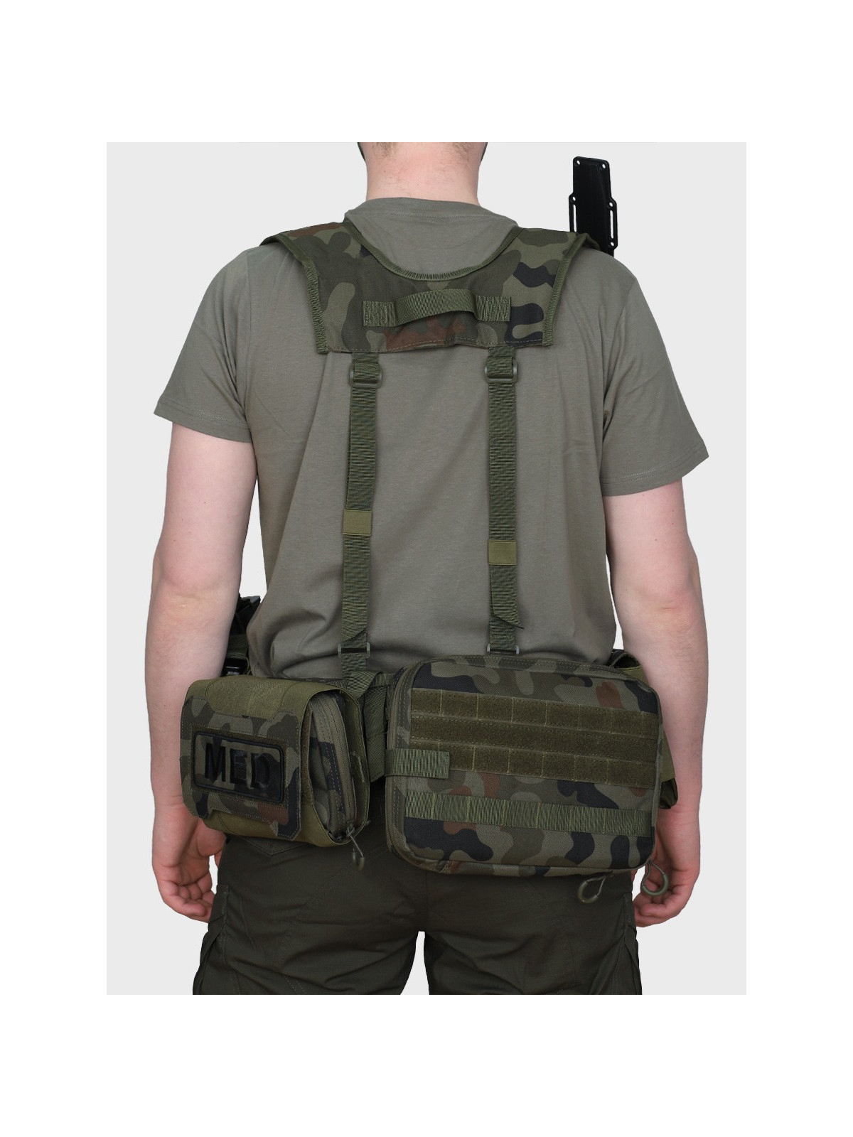 DOMINATOR URBAN COMBAT Pasoszelki pas z szelkami Low Profil molle Wz.93