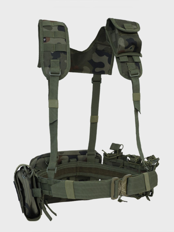 DOMINATOR URBAN COMBAT Pasoszelki pas z szelkami Low Profil molle Wz.93