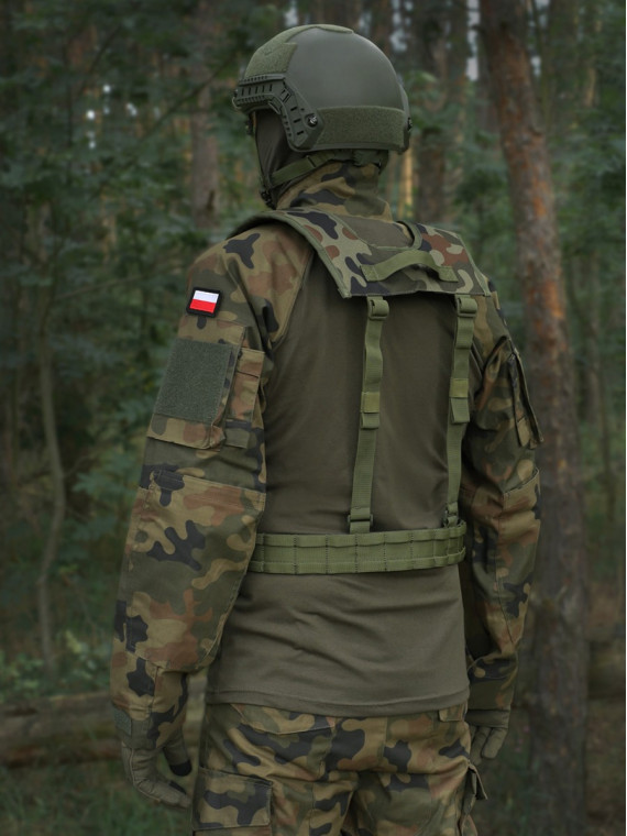 DOMINATOR URBAN COMBAT Pasoszelki pas z szelkami Low Profil molle Wz.93
