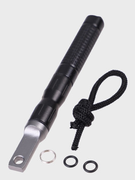 DOMINATOR URBAN COMBAT Krzesiwo magnezowe taktyczne kubotan brelok czarne