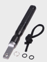 DOMINATOR URBAN COMBAT Krzesiwo magnezowe taktyczne kubotan brelok czarne
