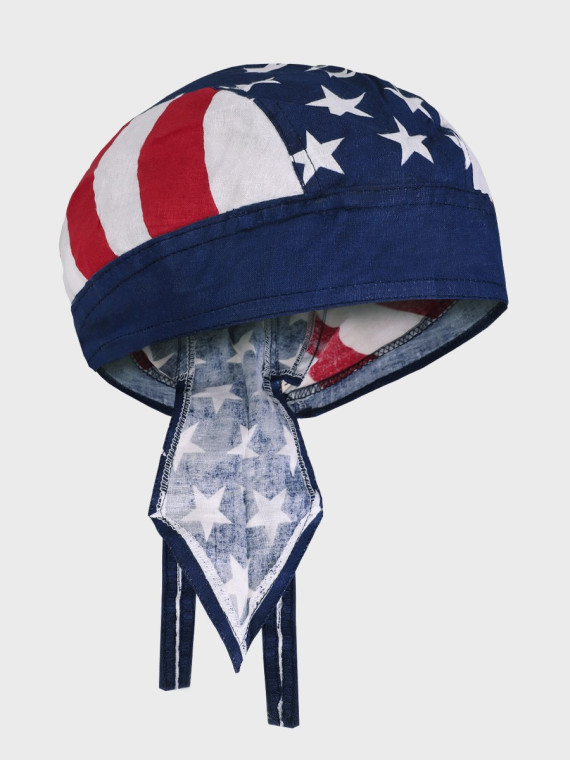 FOSTEX GARMENTS Chusta bandana bandama czapka Headwrap Old Glory