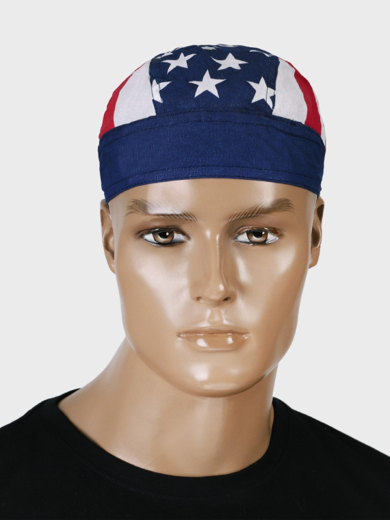 FOSTEX GARMENTS Chusta bandana bandama czapka Headwrap Old Glory