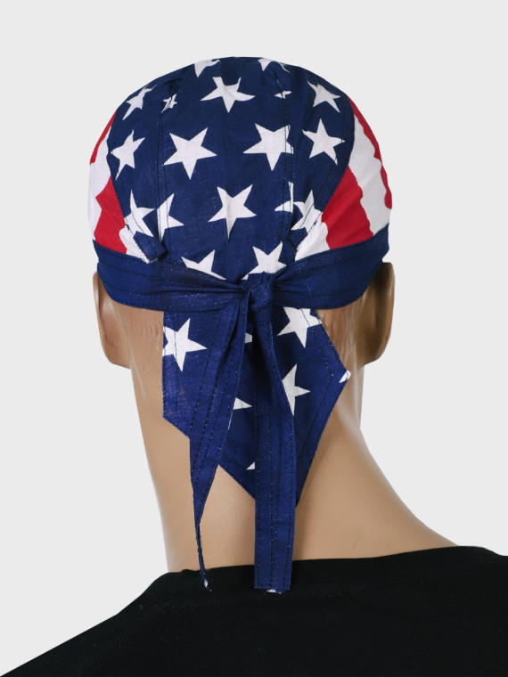 FOSTEX GARMENTS Chusta bandana bandama czapka Headwrap Old Glory