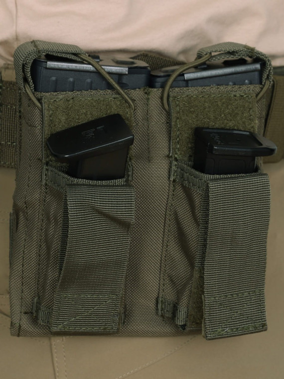 DOMINATOR URBAN COMBAT ŁADOWNICA NA 4 MAGAZYNKI AK74 / BERYL / TANTAL RAL 7013