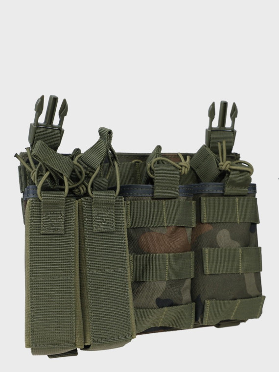 DOMINATOR URBAN COMBAT Panel Przedni Falcon Buckle UP Ładownica BERYL GROT AK AR Wz.93