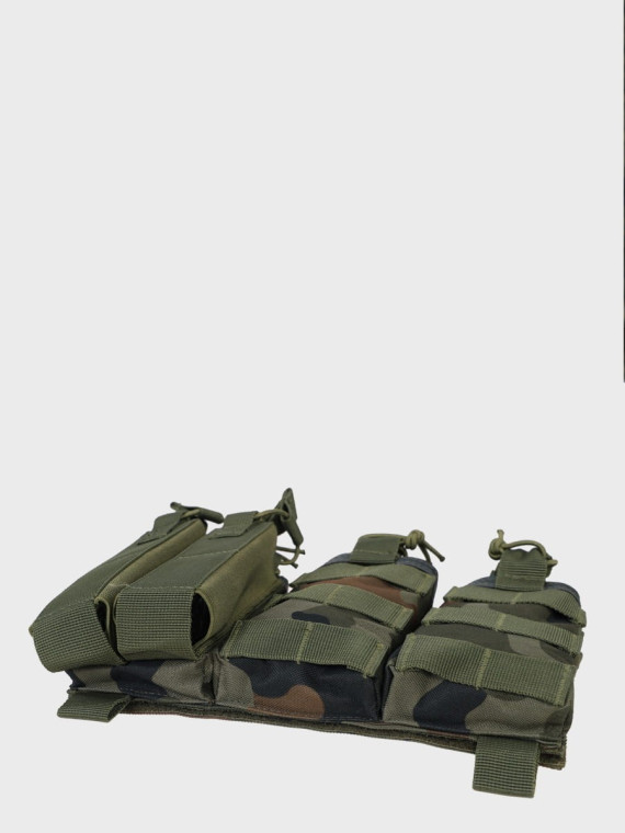 DOMINATOR URBAN COMBAT Panel Przedni Falcon Buckle UP Ładownica BERYL GROT AK AR Wz.93