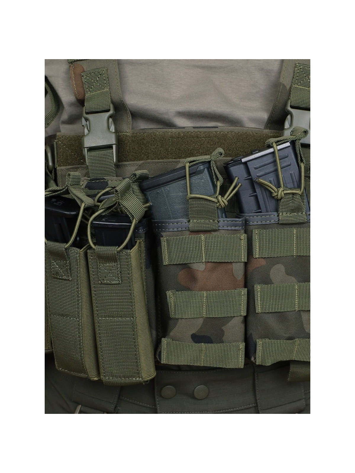 DOMINATOR URBAN COMBAT Panel Przedni Falcon Buckle UP Ładownica BERYL GROT AK AR Wz.93