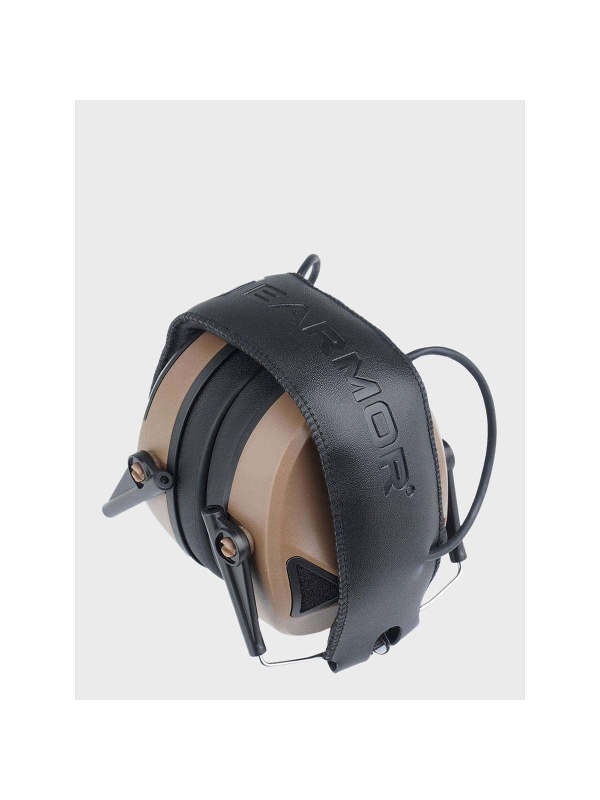 EARMOR Słuchawki Ochronne Aktywne M30 Coyote