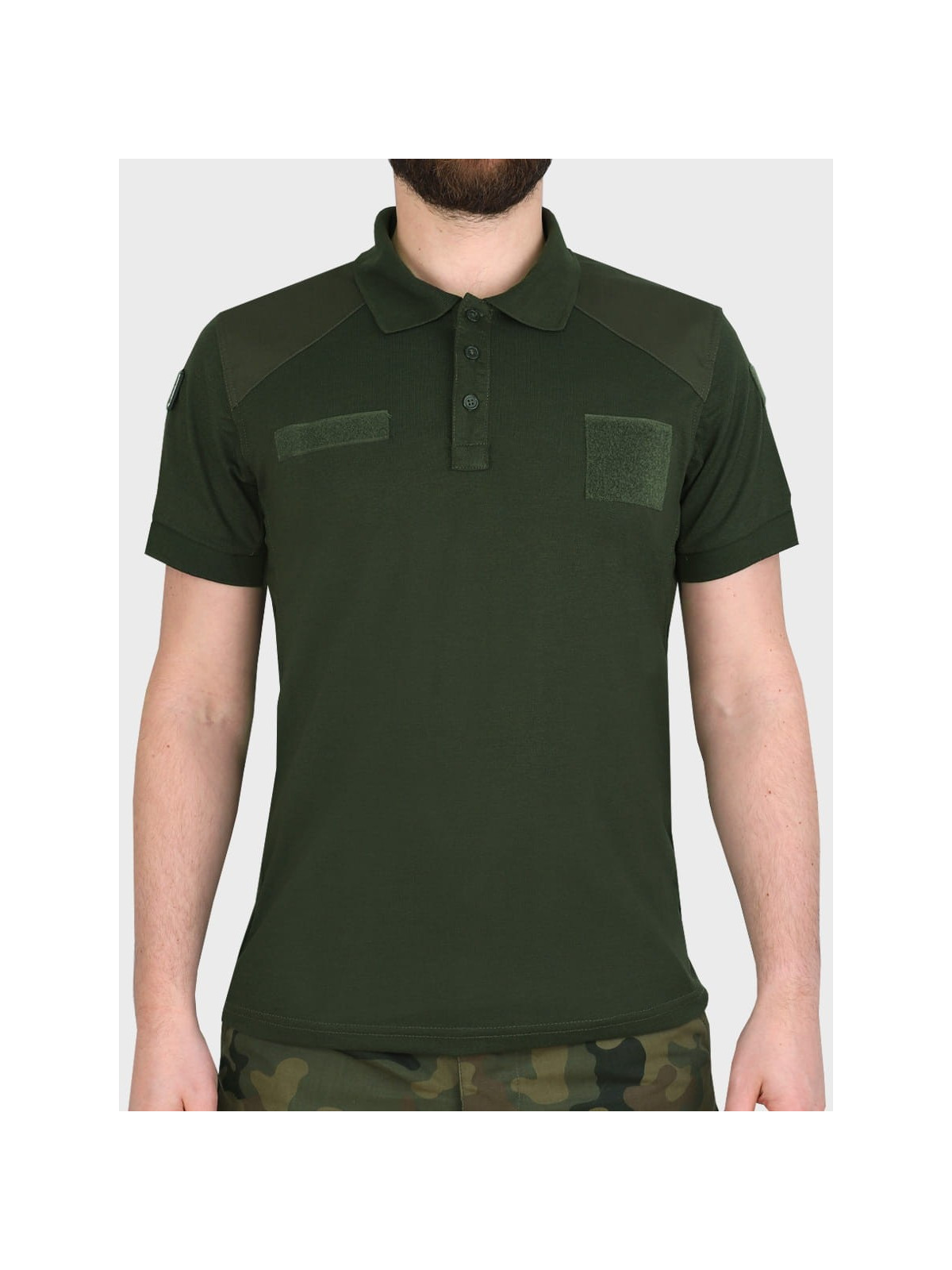 DOMINATOR URBAN COMBAT KOSZULKA POLO MĘSKA WOJSKOWA OLIWKOWA XXL