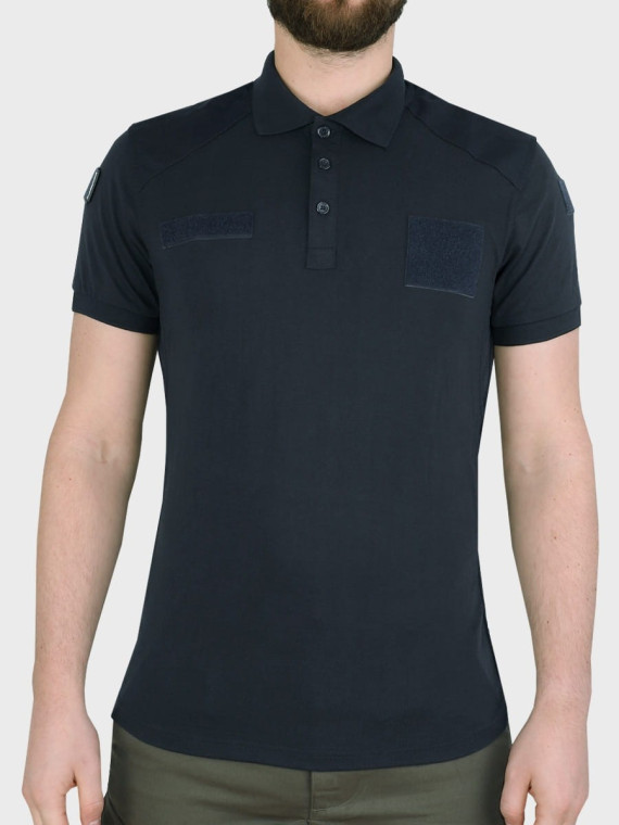 DOMINATOR URBAN COMBAT KOSZULKA POLO MĘSKA WOJSKOWA GRANATOWA XXL