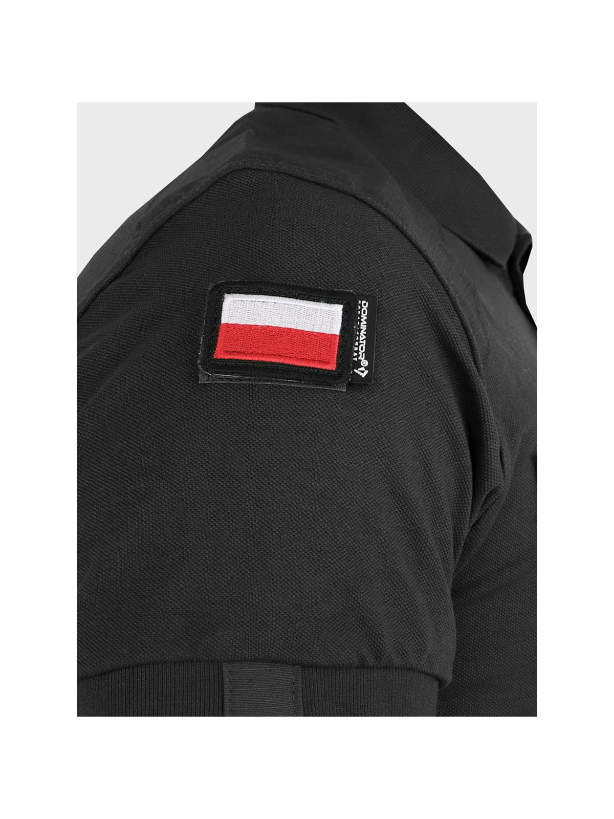 DOMINATOR URBAN COMBAT KOSZULKA POLO MĘSKA WOJSKOWA CZARNA XXL