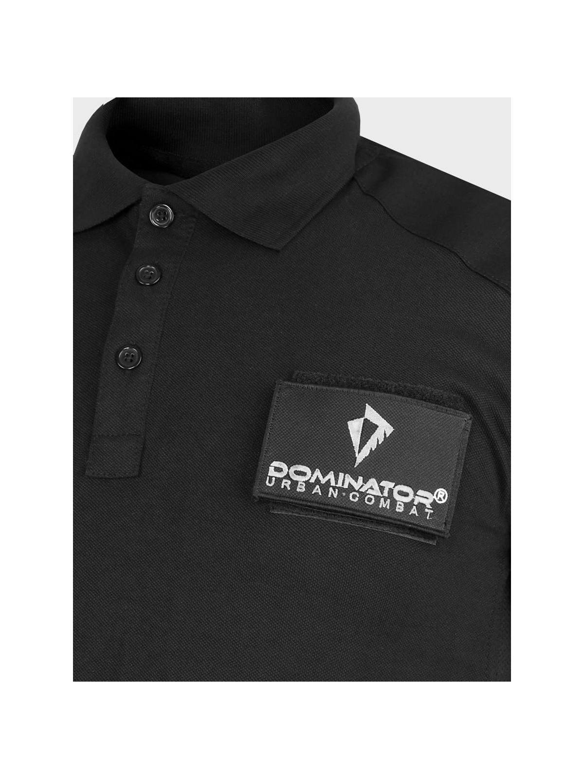 DOMINATOR URBAN COMBAT KOSZULKA POLO MĘSKA WOJSKOWA CZARNA XXL