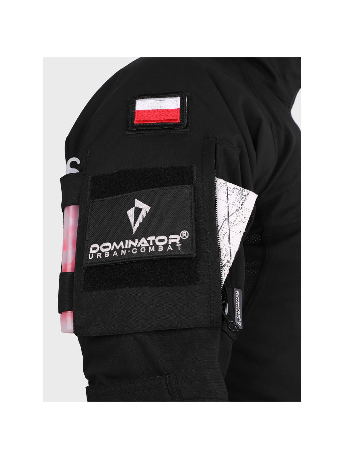 DOMINATOR URBAN COMBAT BLUZA TAKTYCZNA COMBAT SHIRT CZARNA XXL