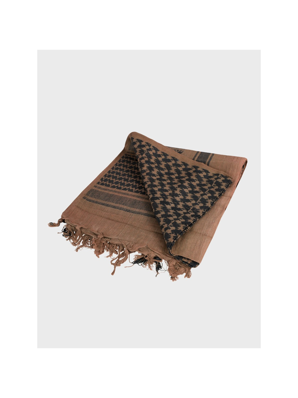 DOMINATOR URBAN COMBAT CHUSTA ARAFATKA KEFIJA 100CM X 100CM BRĄZOWO-CZARNA
