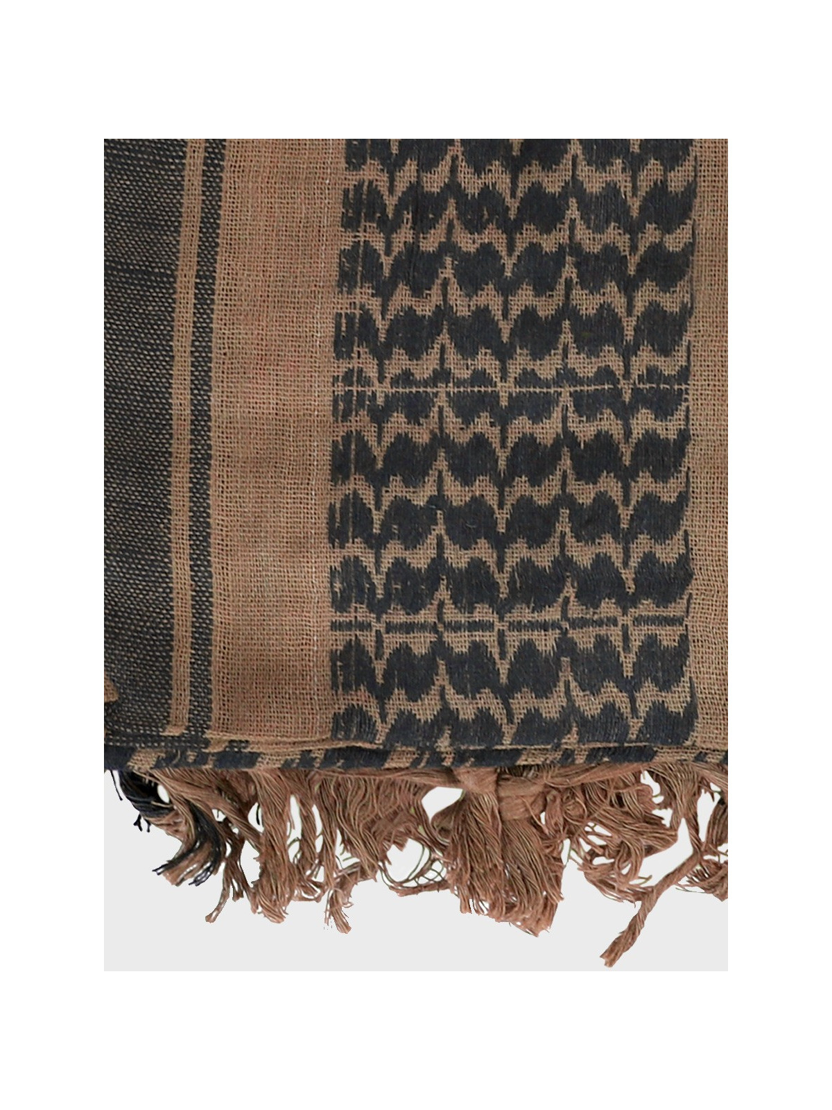 DOMINATOR URBAN COMBAT CHUSTA ARAFATKA KEFIJA 100CM X 100CM BRĄZOWO-CZARNA
