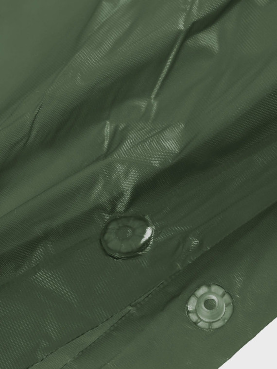 DOMINATOR URBAN COMBAT Peleryna przeciwdeszczowa ponczo z kapturem vinyl oliwkowa