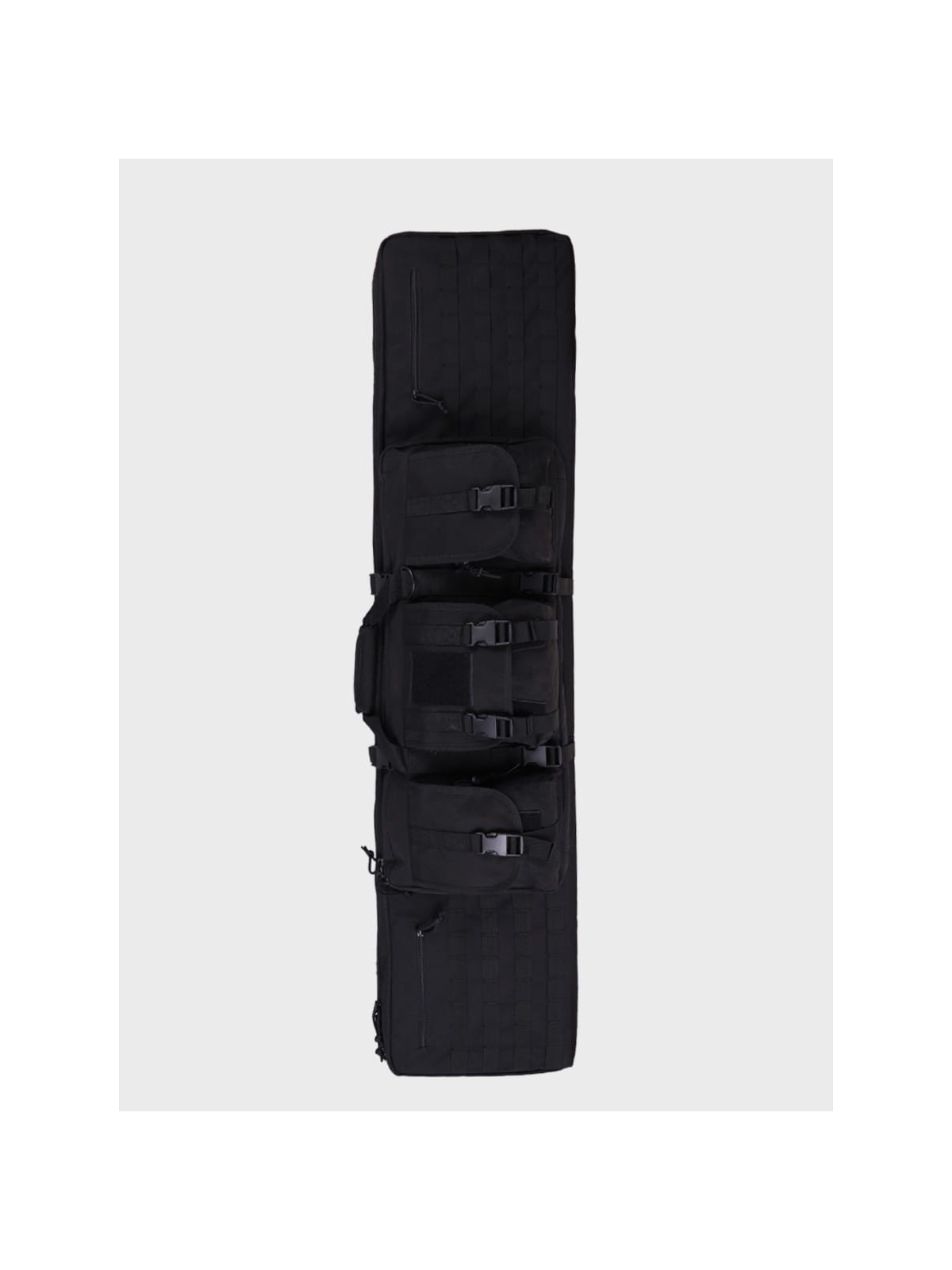 DOMINATOR URBAN COMBAT TORBA NA BROŃ DŁUGĄ MYŚLIWSKĄ I KRÓTKĄ  PLECAK 5 SZT. 130cm CZARNA
