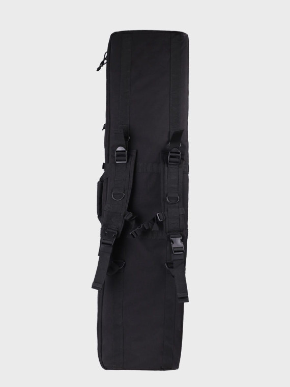 DOMINATOR URBAN COMBAT TORBA NA BROŃ DŁUGĄ MYŚLIWSKĄ I KRÓTKĄ  PLECAK 5 SZT. 130cm CZARNA