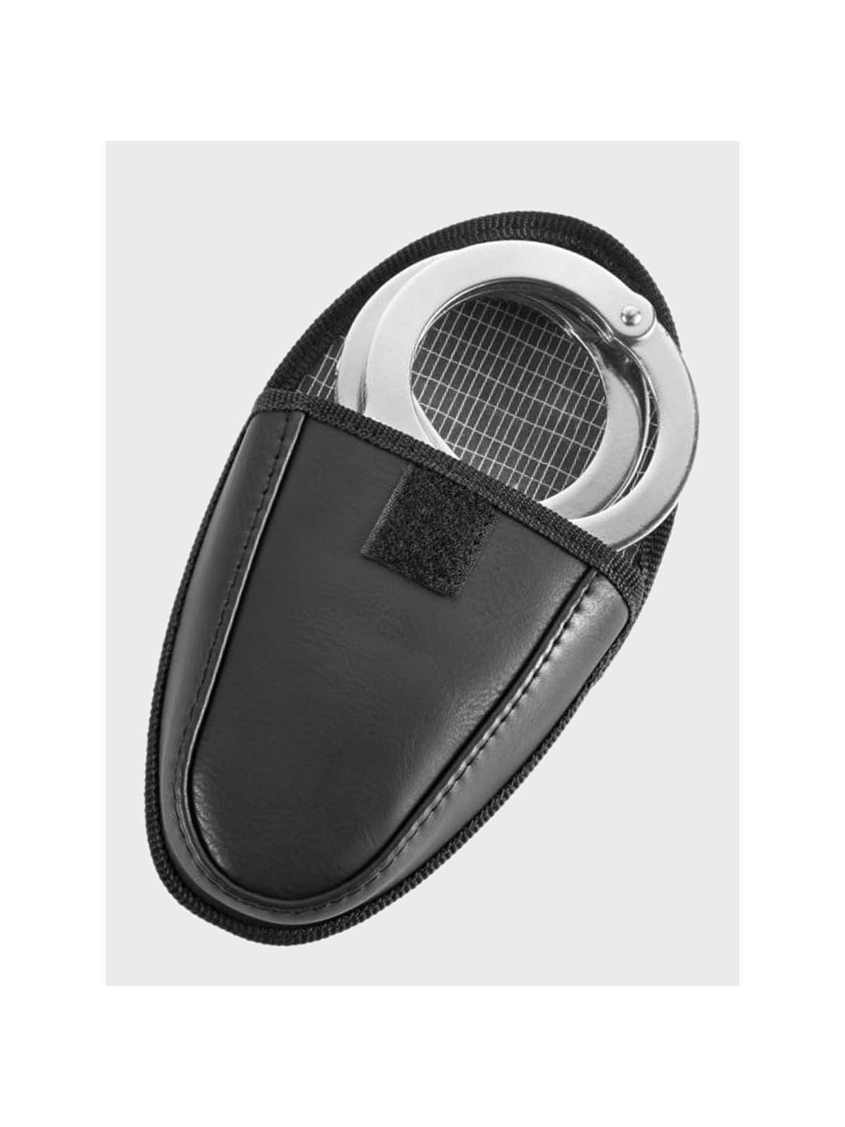 PERFECTA KAJDANKI ZAWIASOWE HC 600 POLICYJNE Z ETUI STAL WĘGLOWA