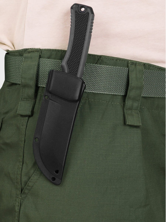 DOMINATOR URBAN COMBAT NÓŻ TAKTYCZNY FINKA THUNDER 2-37 CZARNO/SZARY