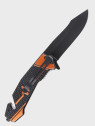 DOMINATOR URBAN COMBAT NÓŻ SKŁADANY RATOWNICZY RESCUE 2-83 POMARAŃCZOWY