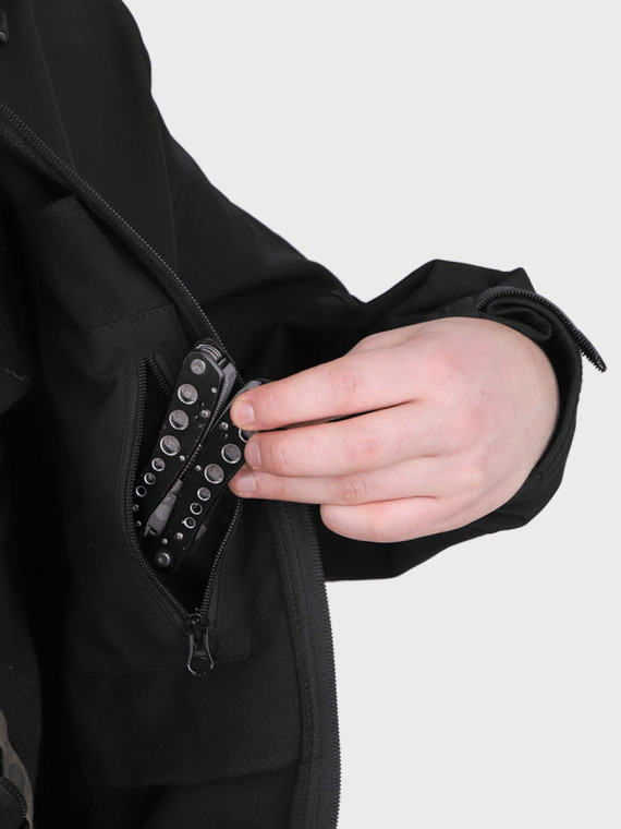 DOMINATOR URBAN COMBAT KURTKA SOFTSHELL WOJSKOWA DRAGON Czarna S