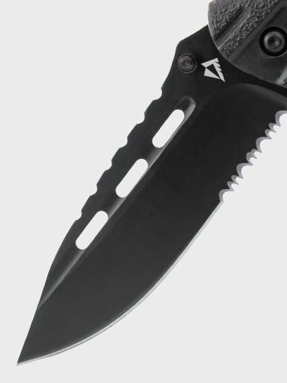 DOMINATOR URBAN COMBAT NÓŻ SKŁADANY BUSHCRAFT LINKA KRZESIWO 4w1