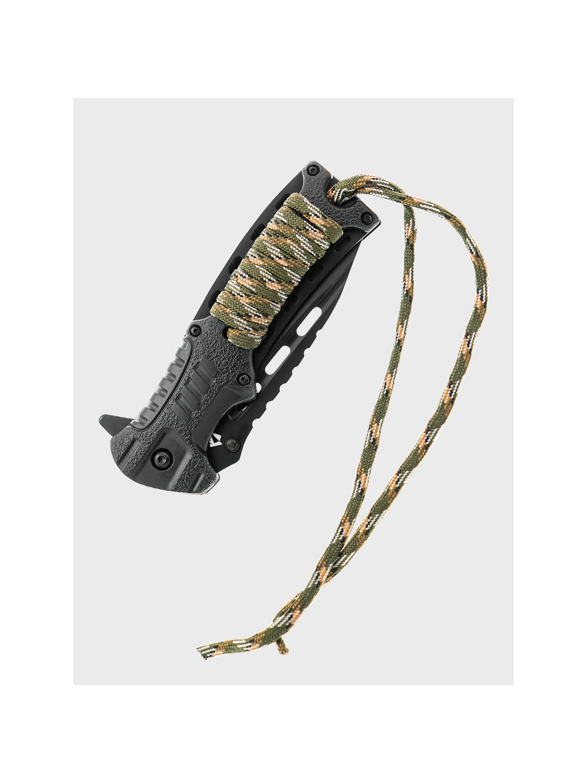 DOMINATOR URBAN COMBAT NÓŻ SKŁADANY BUSHCRAFT LINKA KRZESIWO 4w1