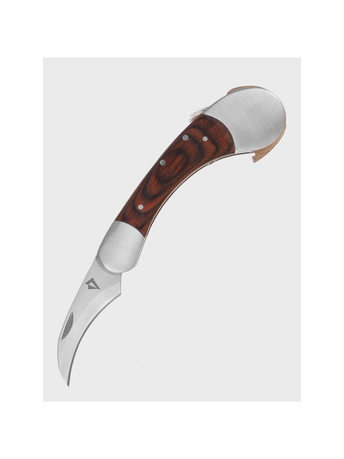 DOMINATOR URBAN COMBAT NÓŻ SKŁADANY Z MIOTEŁKĄ DO GRZYBÓW SCYZORYK MUSHROOM