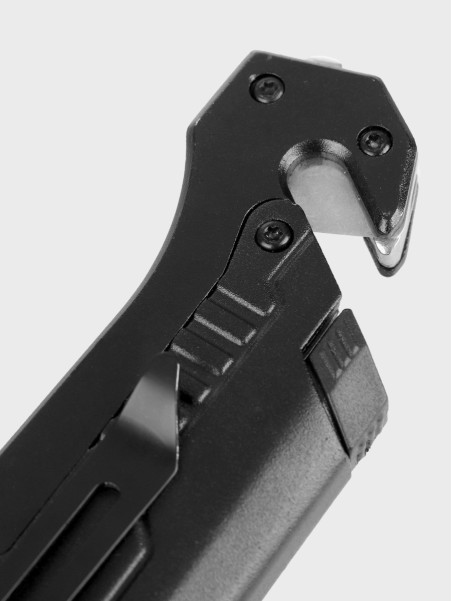DOMINATOR URBAN COMBAT NÓŻ RATOWNICZY SKŁADANY Rescue-Tech KRZESIWO LATARKA