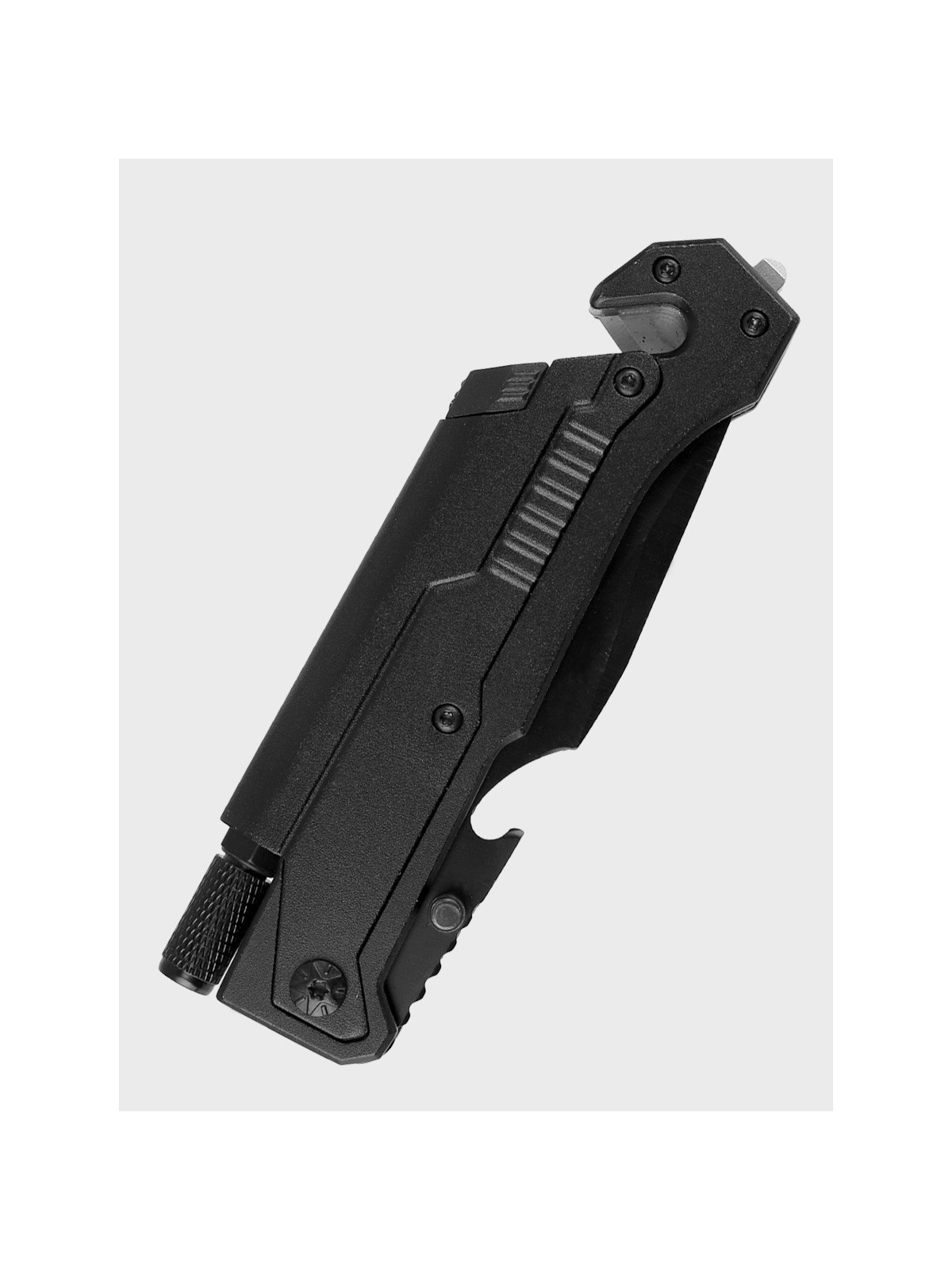 DOMINATOR URBAN COMBAT NÓŻ RATOWNICZY SKŁADANY Rescue-Tech KRZESIWO LATARKA