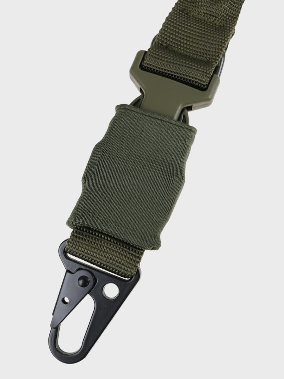 DOMINATOR URBAN COMBAT PAS NOŚNY DO BRONI DWUPUNKTOWY 2-POINT BUNGEE KLAMRA OLIWKOWY