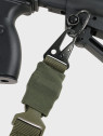 DOMINATOR URBAN COMBAT PAS NOŚNY DO BRONI DWUPUNKTOWY 2-POINT BUNGEE KLAMRA OLIWKOWY