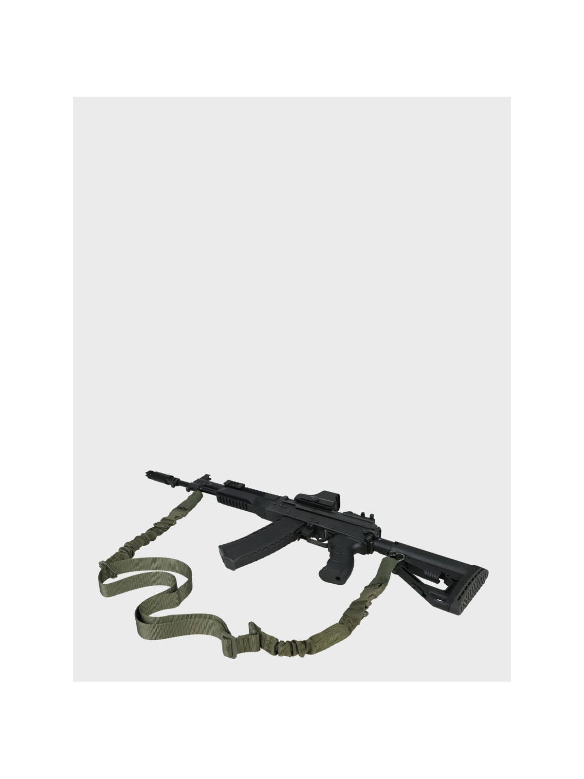 DOMINATOR URBAN COMBAT PAS NOŚNY DO BRONI DWUPUNKTOWY 2-POINT BUNGEE KLAMRA OLIWKOWY