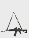 DOMINATOR URBAN COMBAT PAS NOŚNY DO BRONI DWUPUNKTOWY 2-POINT BUNGEE KLAMRA OLIWKOWY