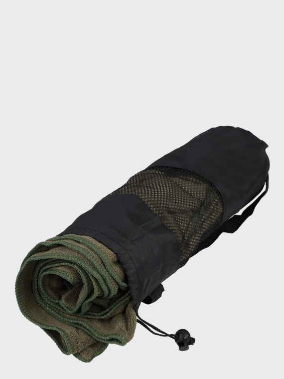 DOMINATOR URBAN COMBAT Ręcznik szybkoschnący z mikrofibry duży 140x70cm oliwkowy