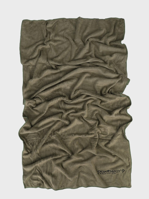 DOMINATOR URBAN COMBAT Ręcznik szybkoschnący z mikrofibry duży 140x70cm oliwkowy
