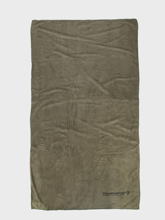 DOMINATOR URBAN COMBAT Ręcznik szybkoschnący z mikrofibry duży 140x70cm oliwkowy