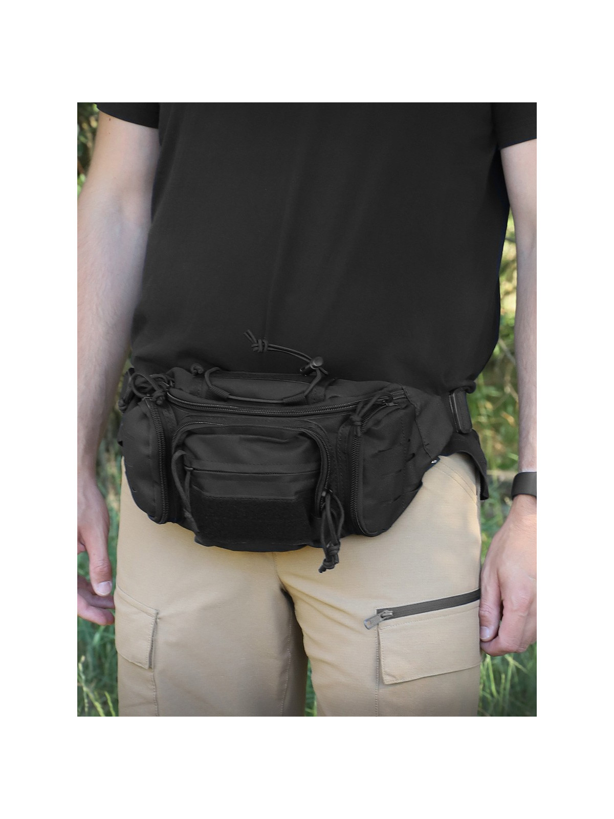 DOMINATOR URBAN COMBAT TORBA BIODROWA NERKA SCORPION CZARNA