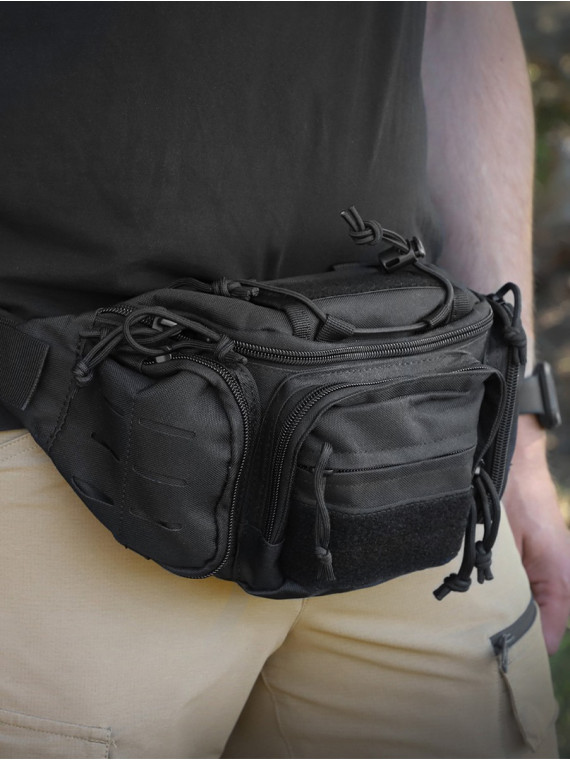 DOMINATOR URBAN COMBAT TORBA BIODROWA NERKA SCORPION CZARNA