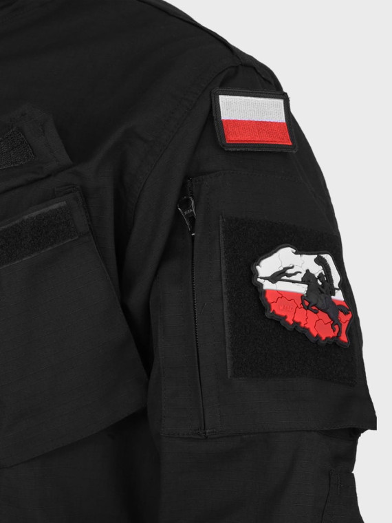 DOMINATOR URBAN COMBAT BLUZA WOJSKOWA POLOWA 124L CZARNA XXL
