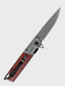 DOMINATOR URBAN COMBAT NÓŻ SKŁADANY SCYZORYK SPRĘŻYNOWY SLIM WOOD