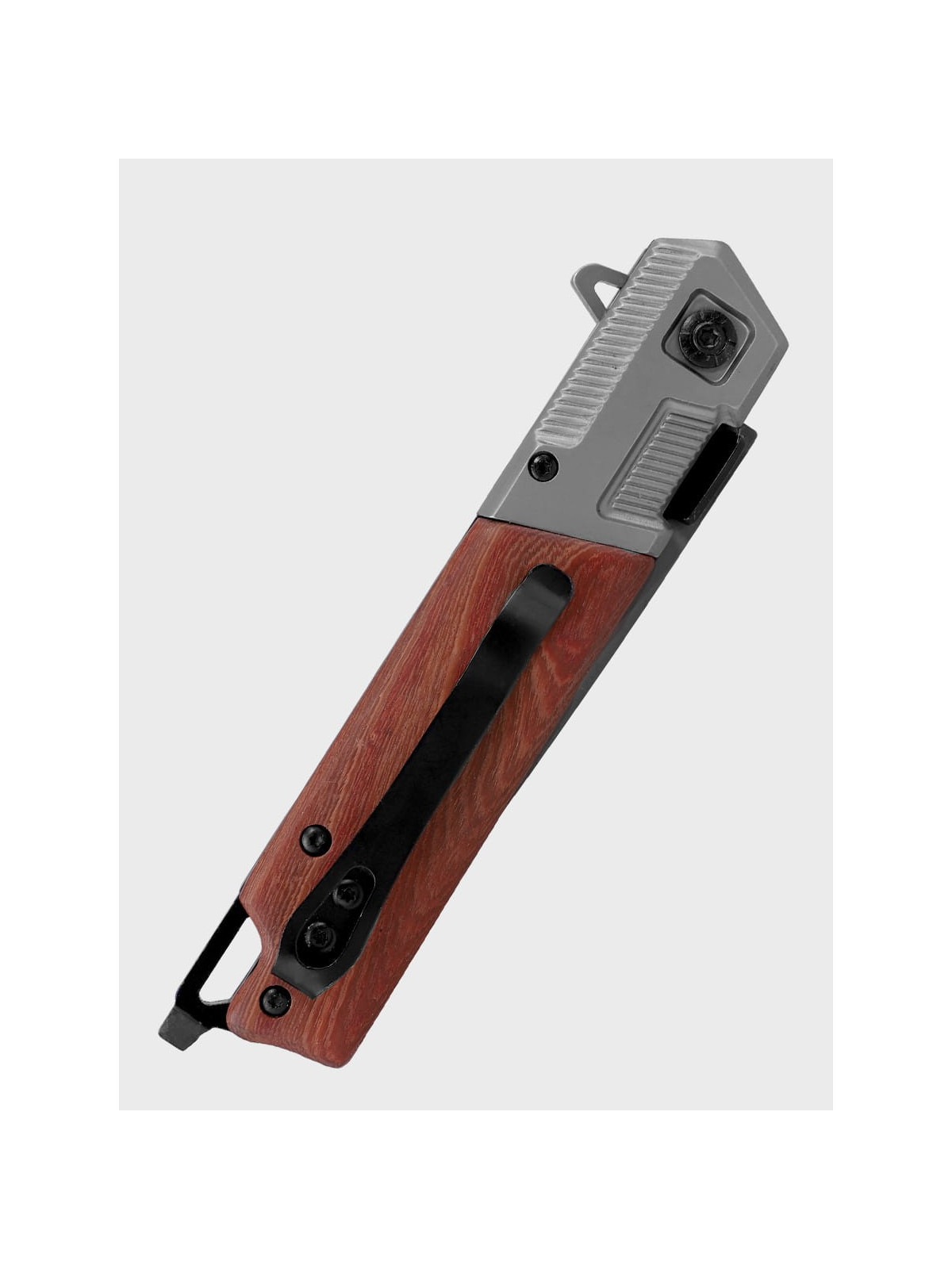 DOMINATOR URBAN COMBAT NÓŻ SKŁADANY SCYZORYK SPRĘŻYNOWY SLIM WOOD