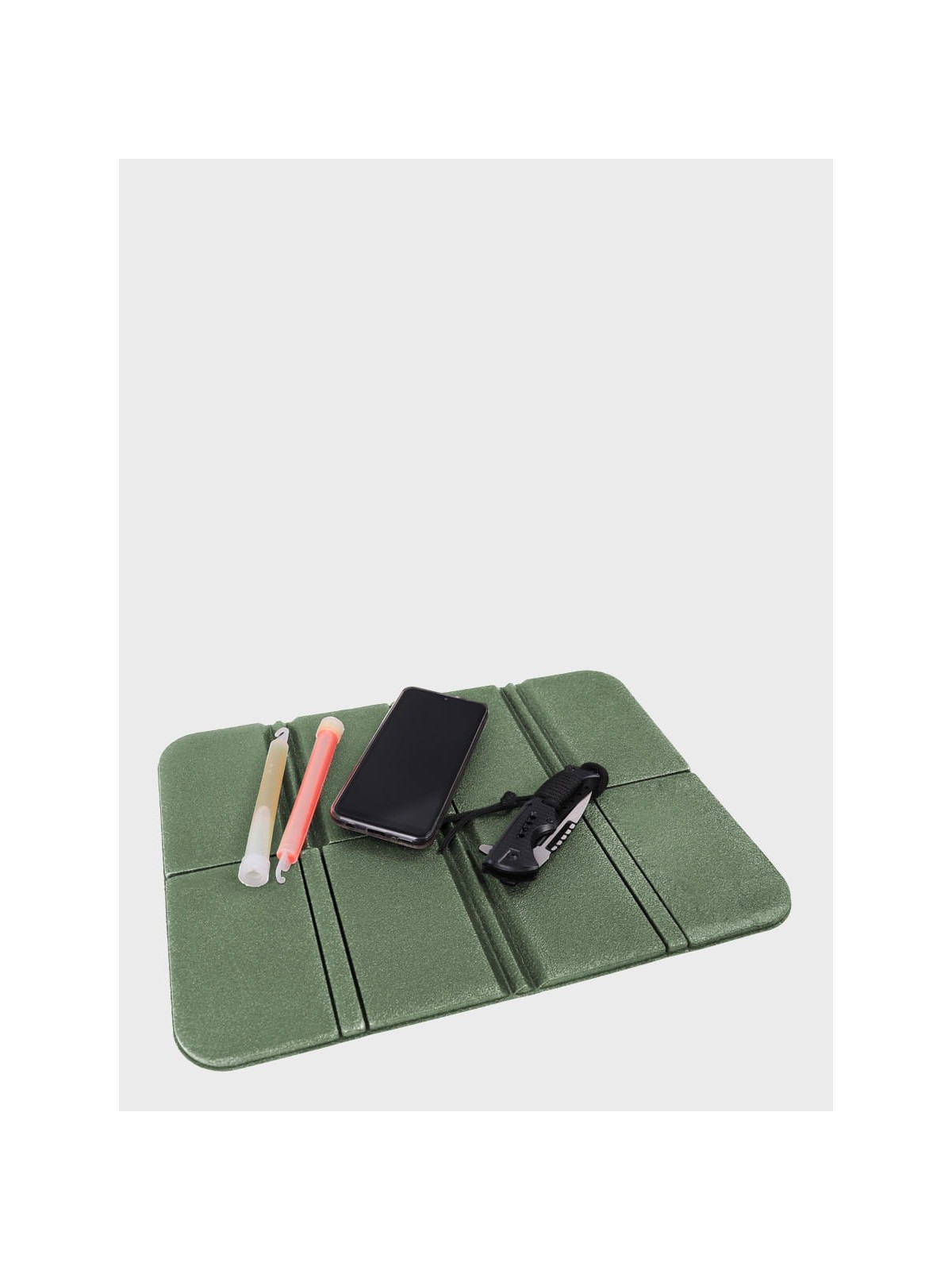 DOMINATOR URBAN COMBAT Mata składana kostka do siedzenia 38x28cm oliwkowa
