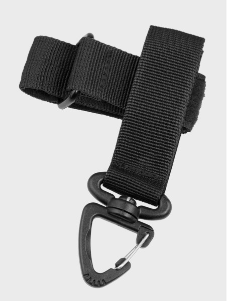DOMINATOR URBAN COMBAT Uchwyt Na Rękawice NA LINĘ Do Pasa MOLLE CZARNY