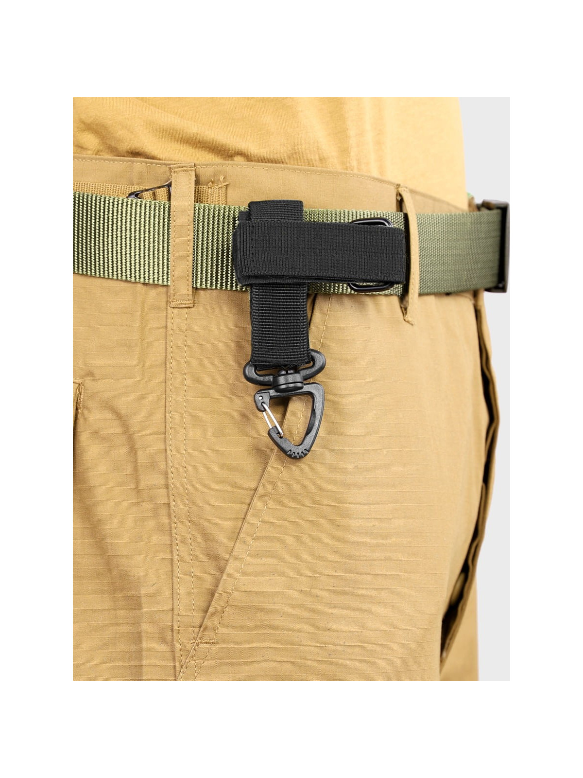 DOMINATOR URBAN COMBAT Uchwyt Na Rękawice NA LINĘ Do Pasa MOLLE CZARNY