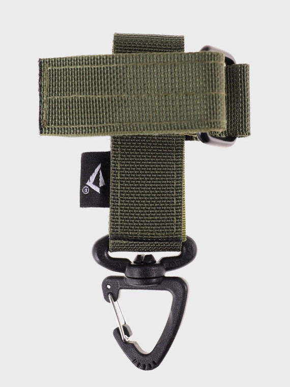 DOMINATOR URBAN COMBAT Uchwyt Na Rękawice NA LINĘ Do Pasa MOLLE OLIWKOWY
