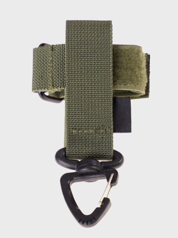 DOMINATOR URBAN COMBAT Uchwyt Na Rękawice NA LINĘ Do Pasa MOLLE OLIWKOWY